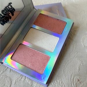 Made by Mitchell x Hollipop Highlighter Blush Palette Trio Threes A Crowd BNIB